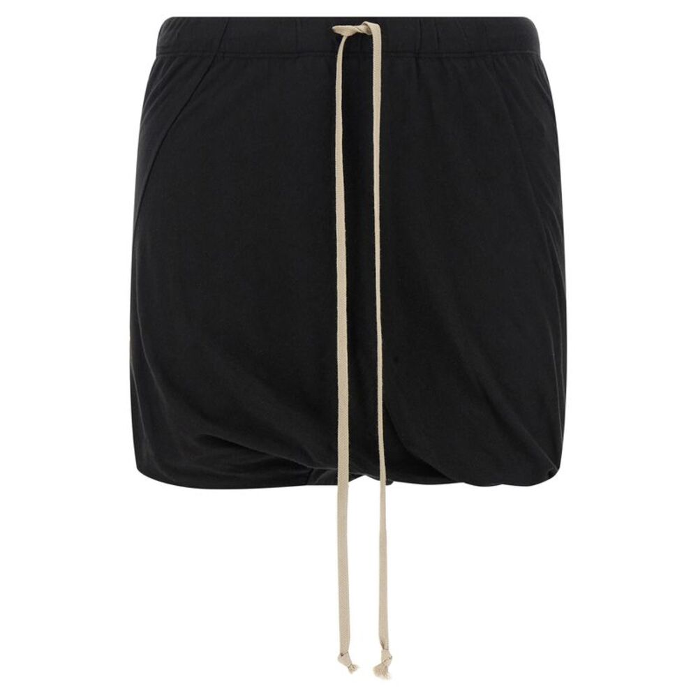 DRKSHDW Black Cotton Bermuda Women's Shorts
